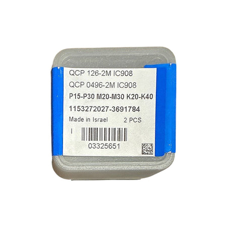 Iscar QCP 0496-2M IC908 SumoCham carbide drilling insert