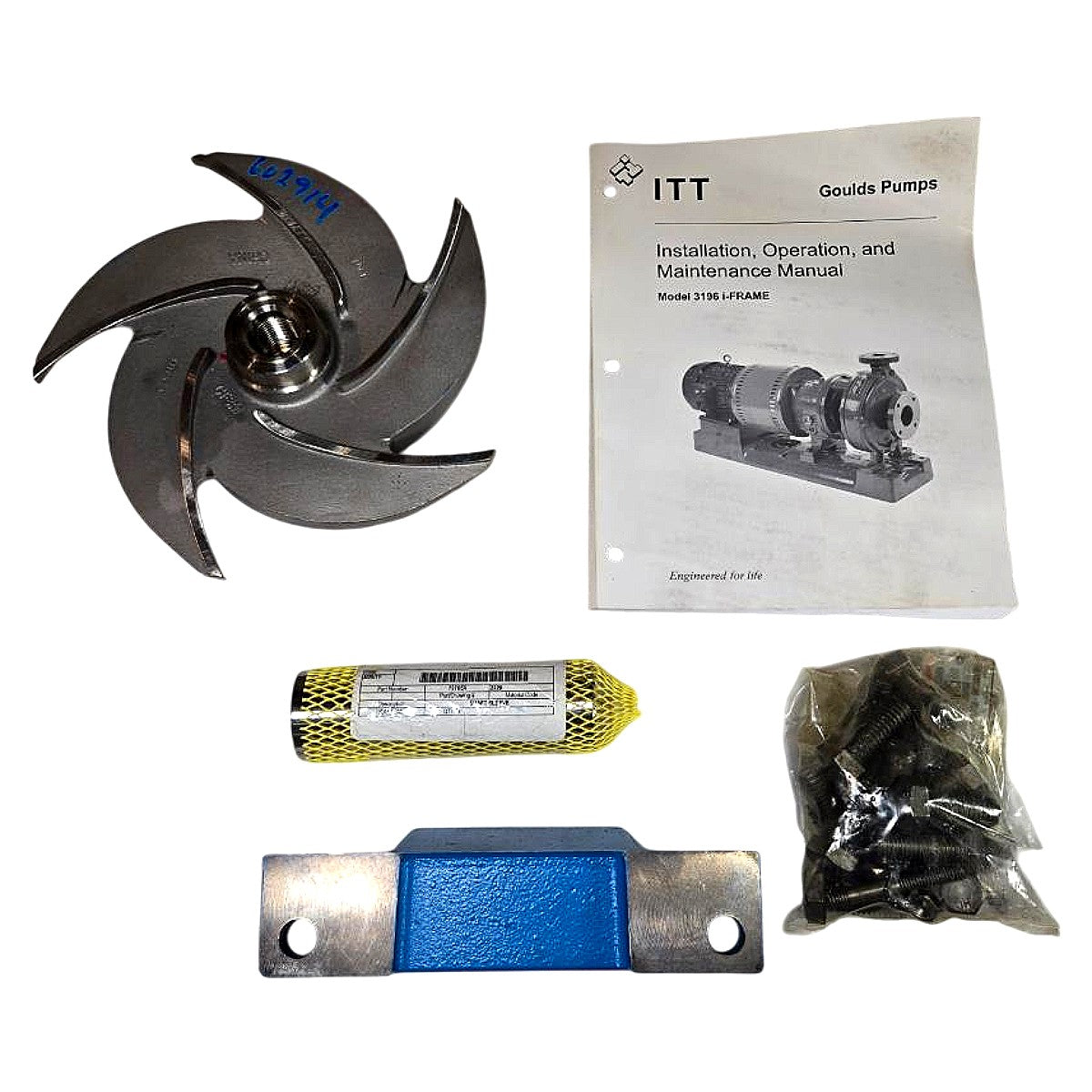ITT Goulds F1650MSLTSX102 centrifugal pump liquid end kit