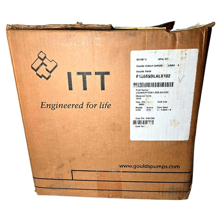 ITT Goulds F1656SDLALX102 centrifugal pump liquid end