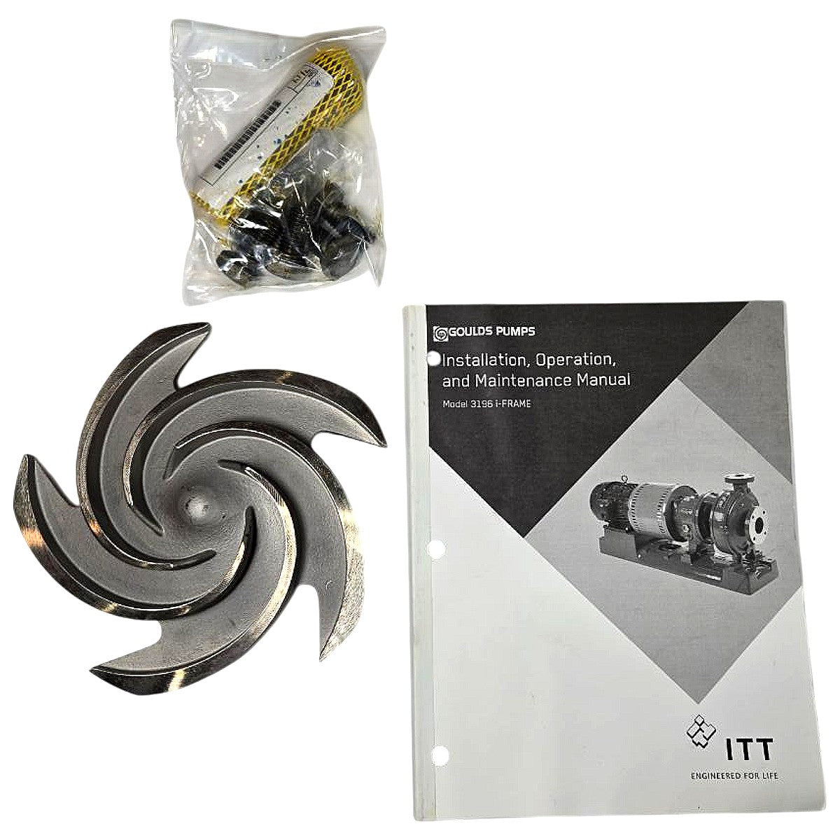 ITT Goulds F1658S3LALX102 centrifugal pump casing kit