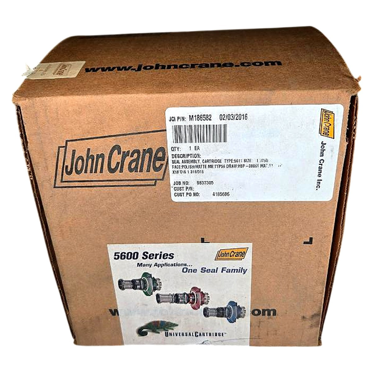 John Crane M186582 cartridge mechanical seal