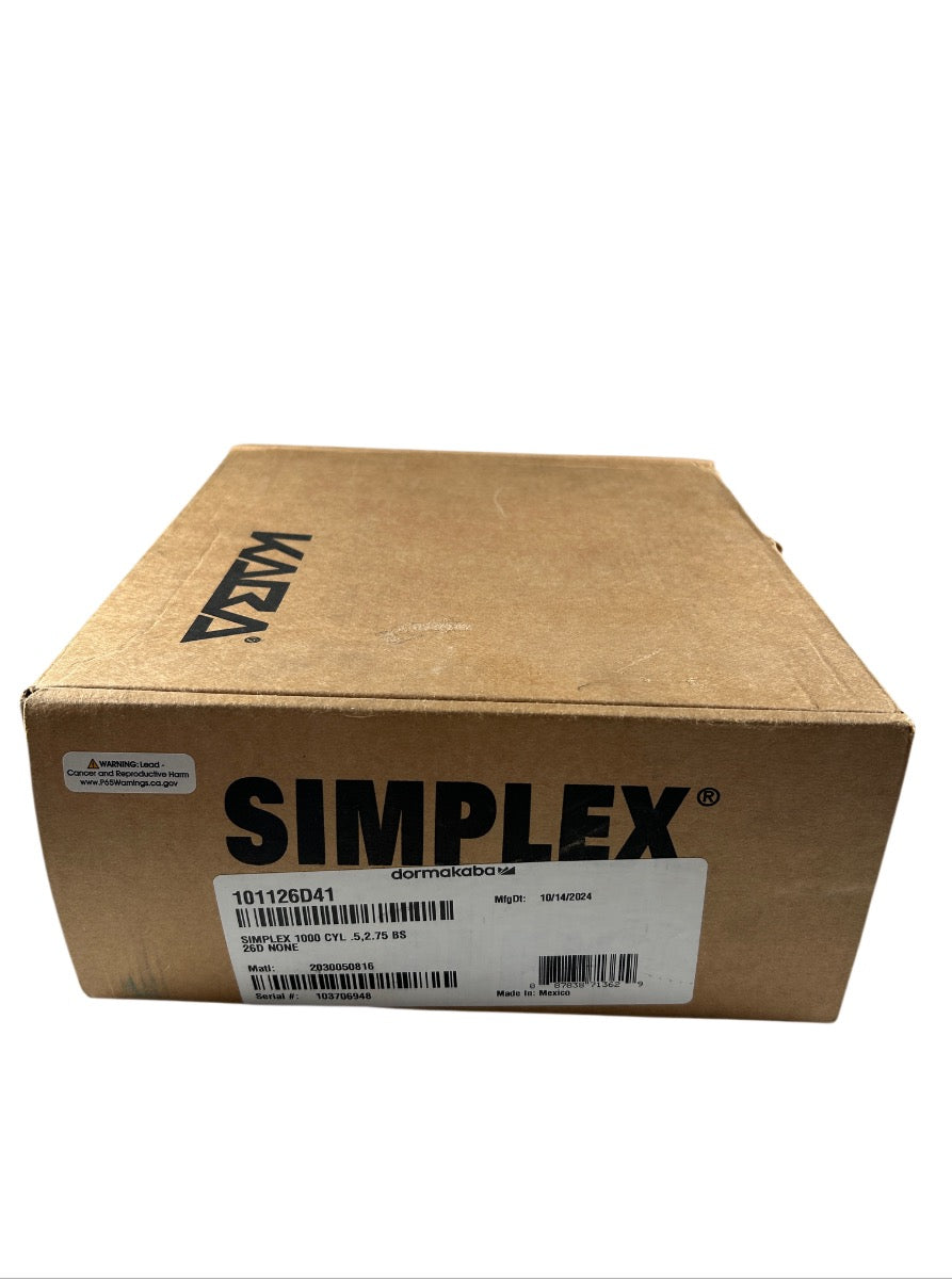 KABA simplex 1011 Electronic push-button door lock