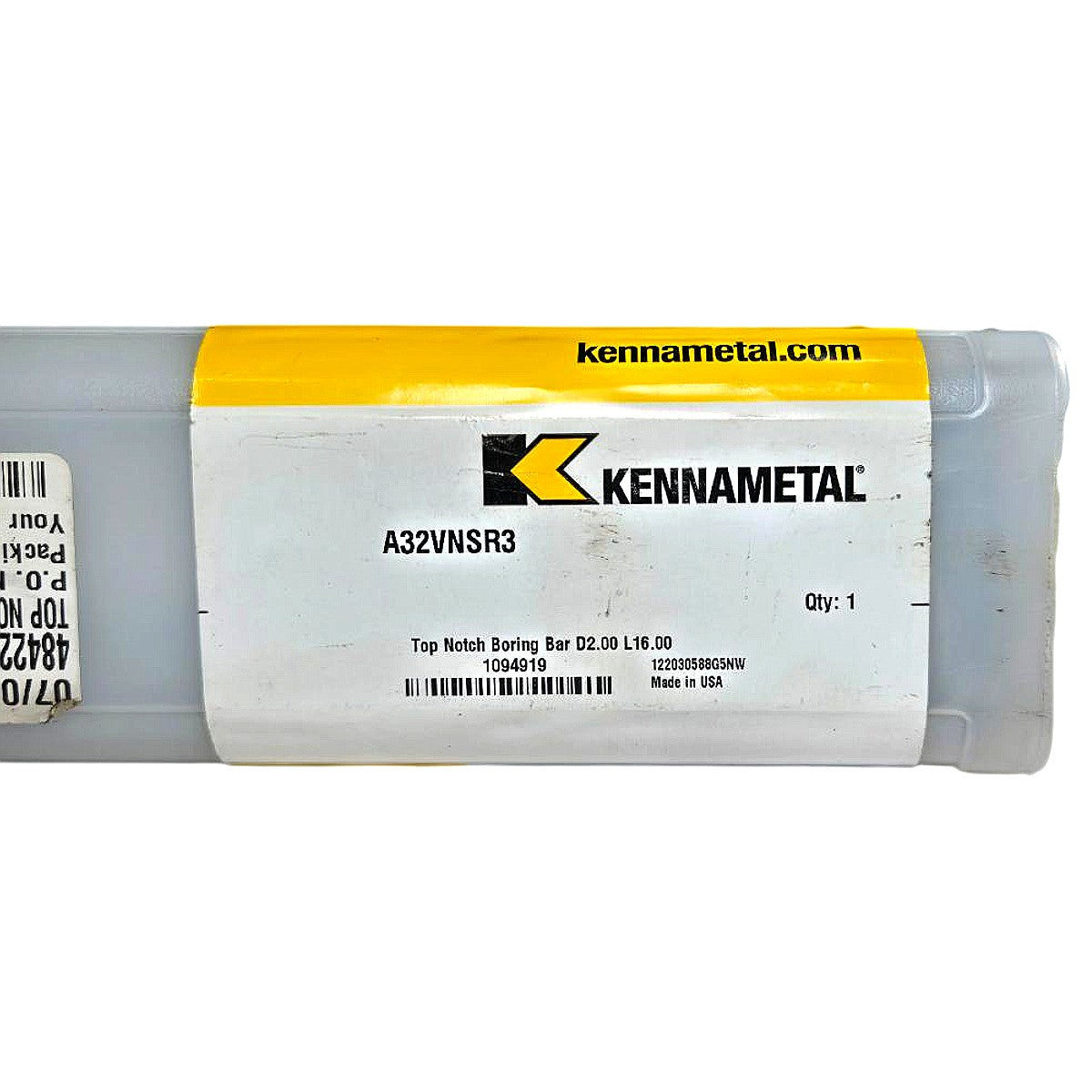 Kennametal 1094919 indexable boring bar