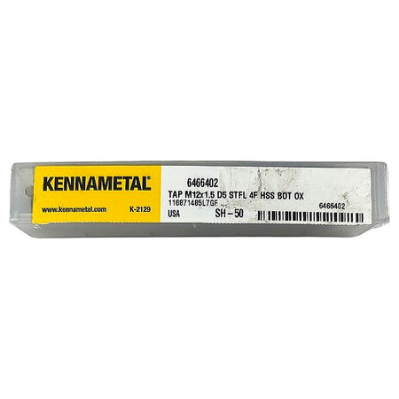 Kennametal 6466402 M12x1.5 D5 4-Flute HSS Hand Tap