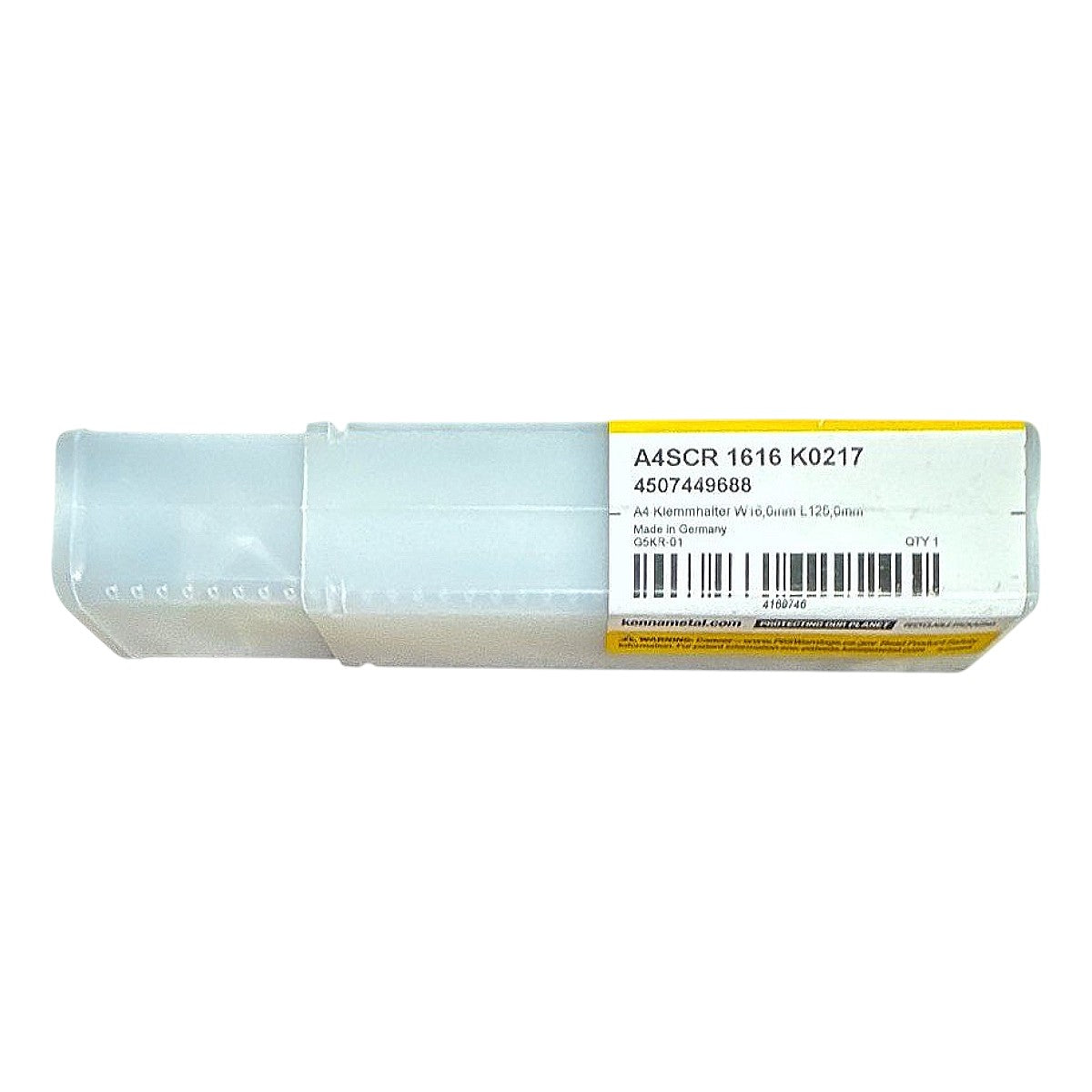 Kennametal A4SCR1616K0217 grooving toolholder