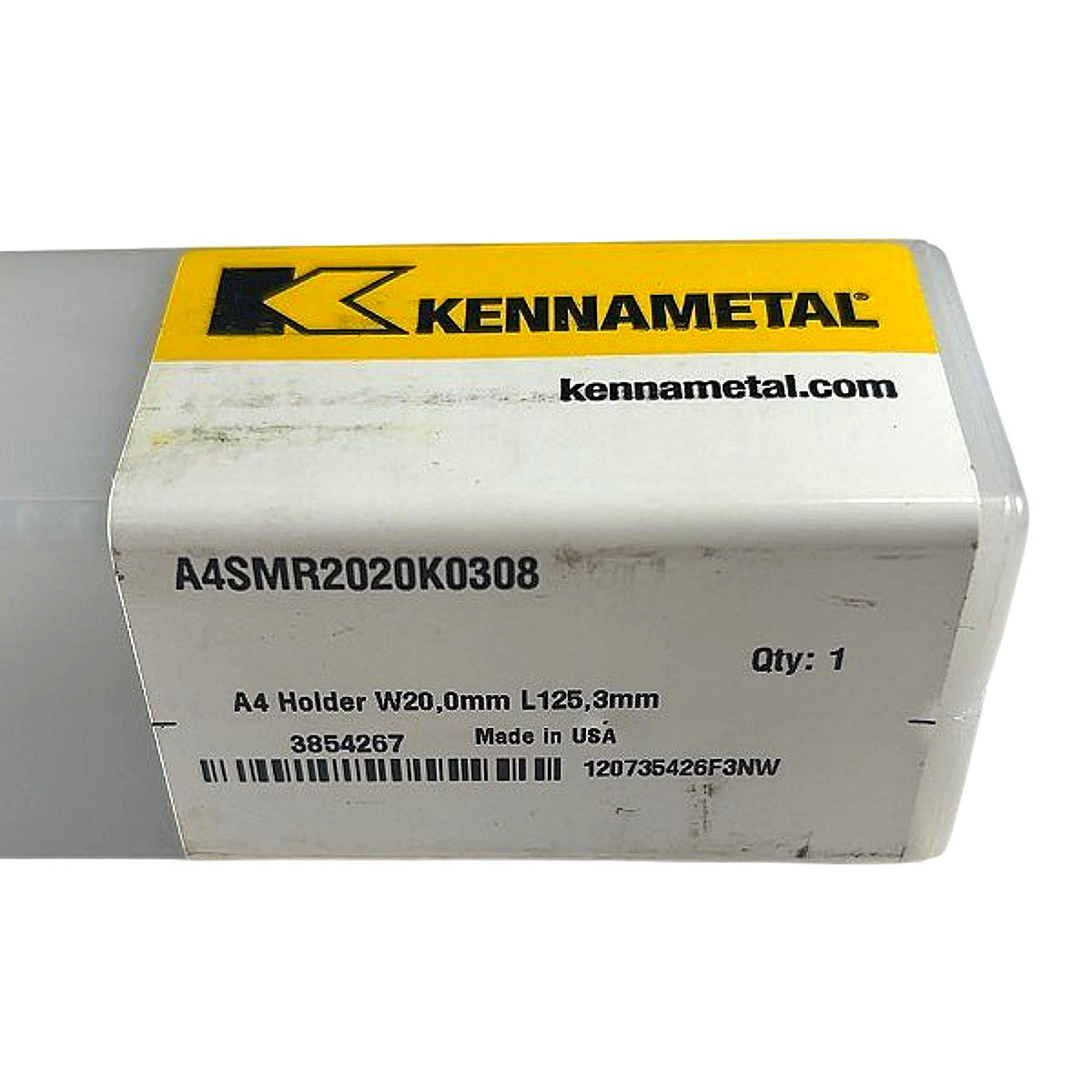 Kennametal A4SMR2020K0308 grooving toolholder