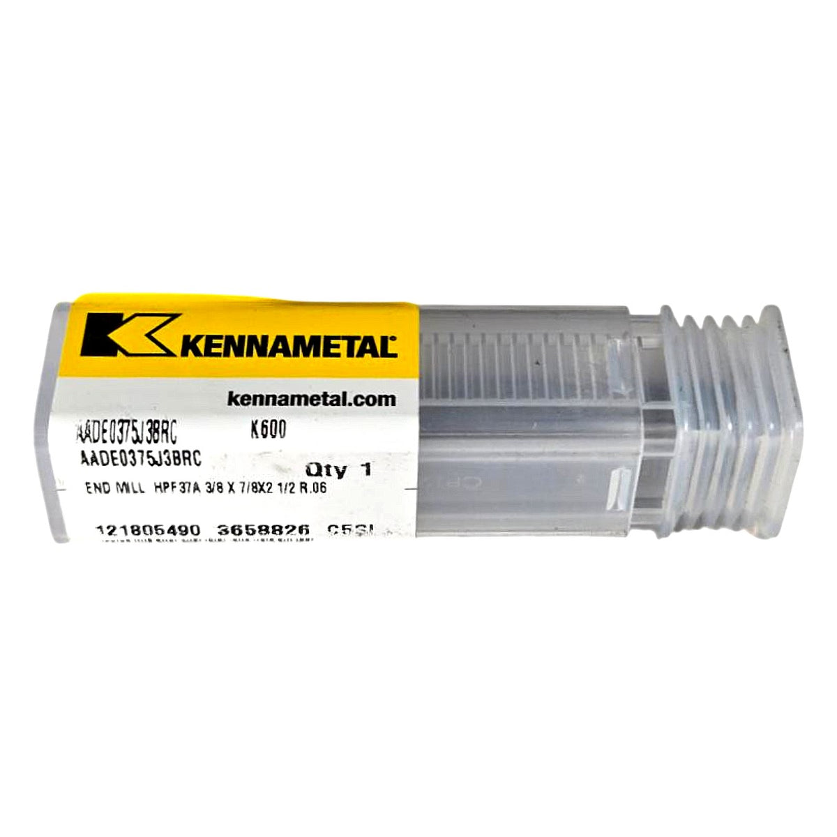 Kennametal AADE0375J3BRC carbide end mill