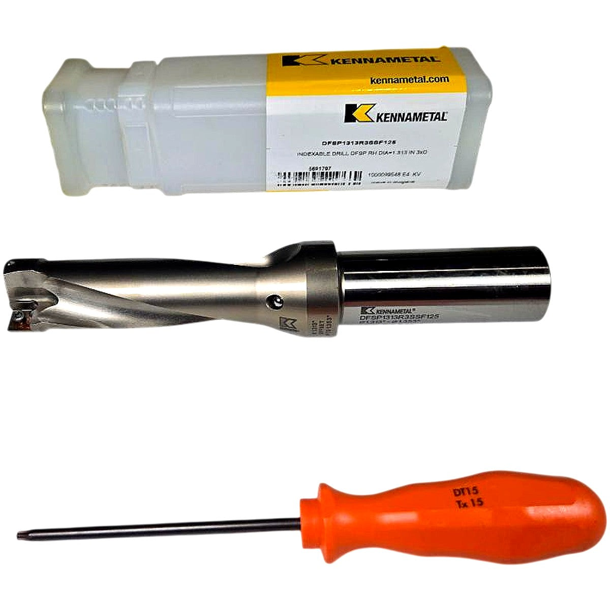 Kennametal DFSP1313R3SSF125 Indexable Insert Drill