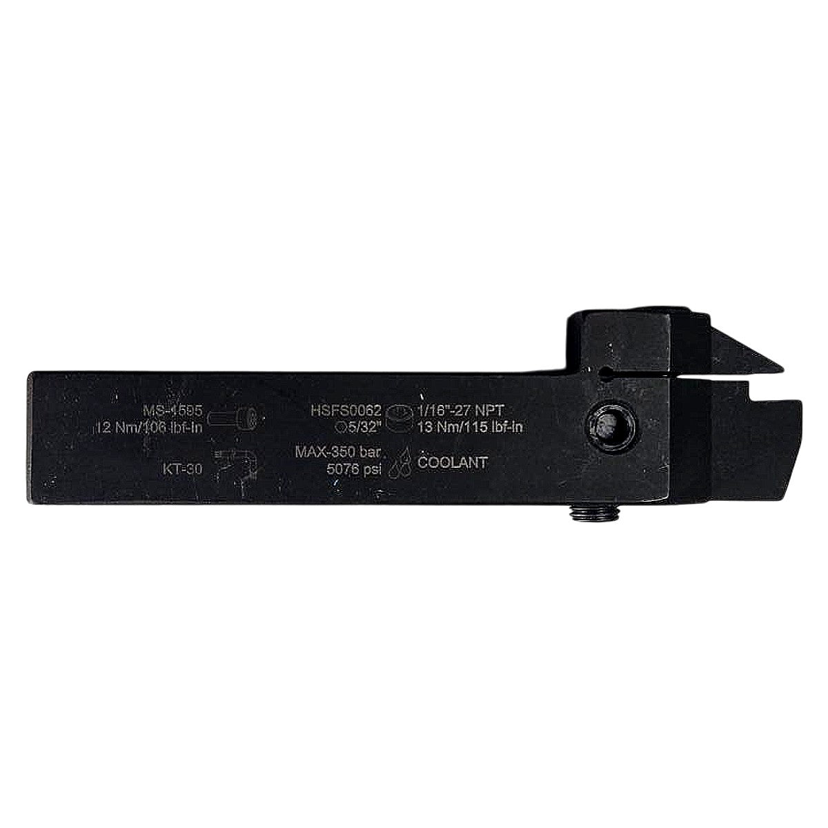 Kennametal EVSMR120316C C6BN indexable grooving toolholder