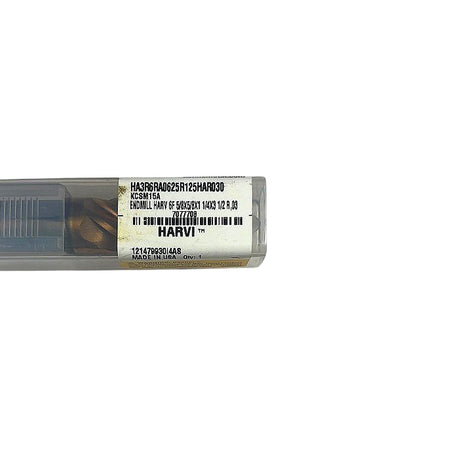 Kennametal HA3R6RA0625R125HAR030 solid carbide end mill