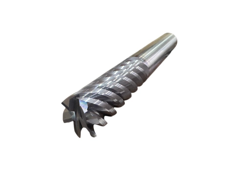 Kennametal HPFDM625S6156 KC633M 6-Flute 5/8" solid carbide end mill
