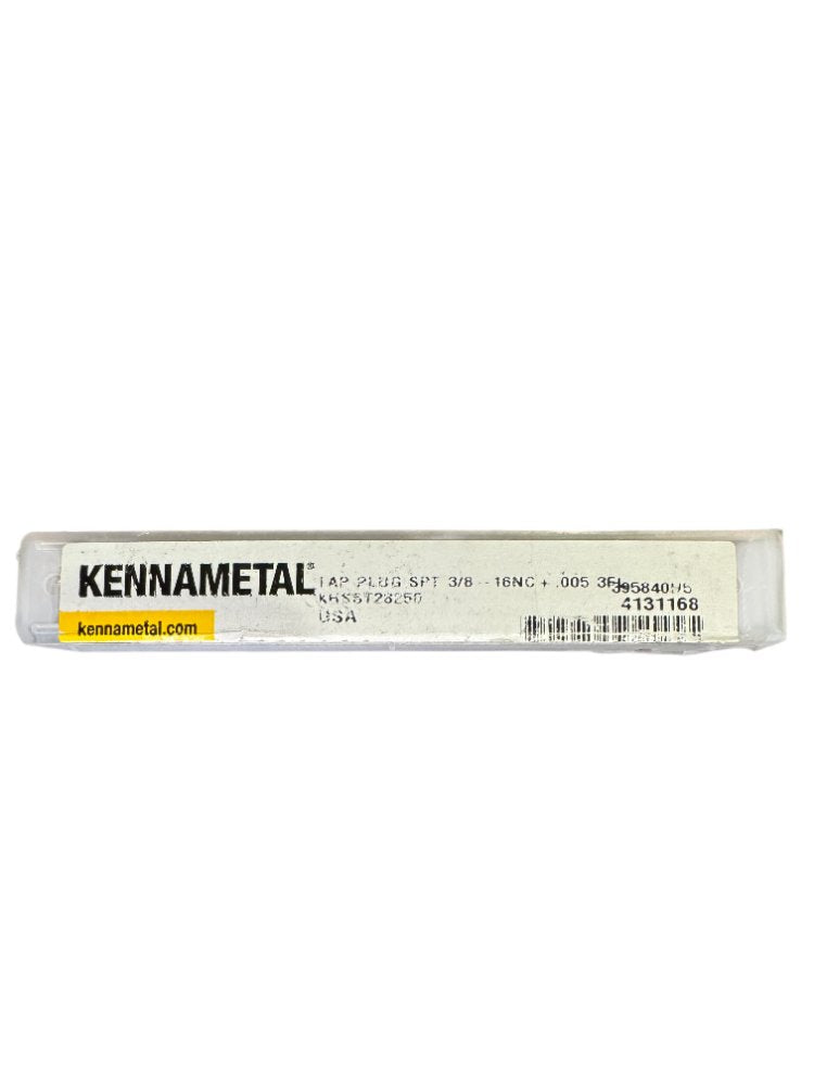 Kennametal KHSST28250 HSS plug spiral point tap