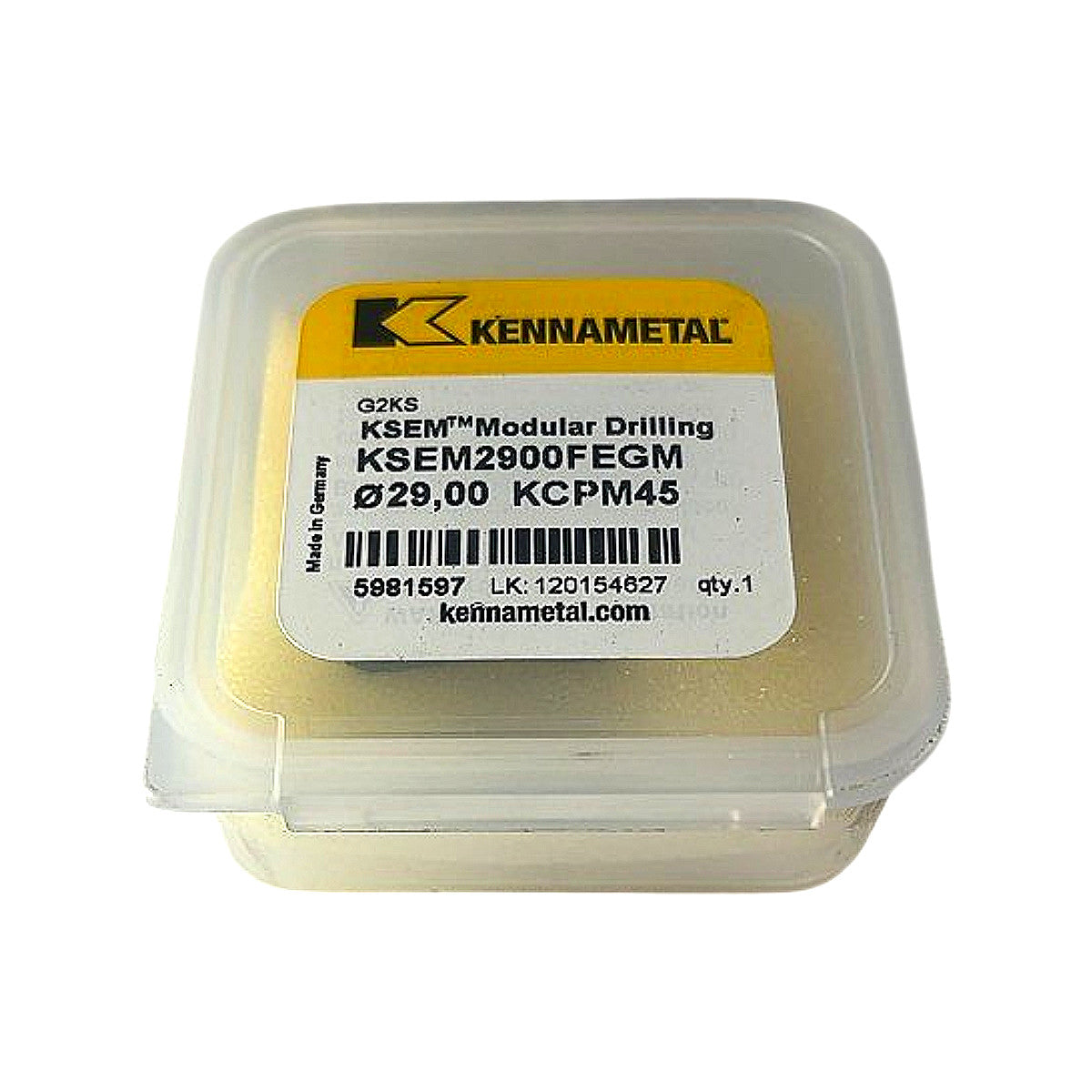 Kennametal KSEM2900FEGM modular drill head