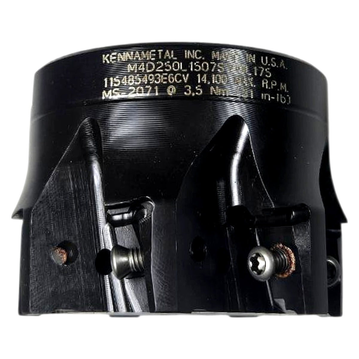 Kennametal M4D250L1507S100L175 indexable face mill