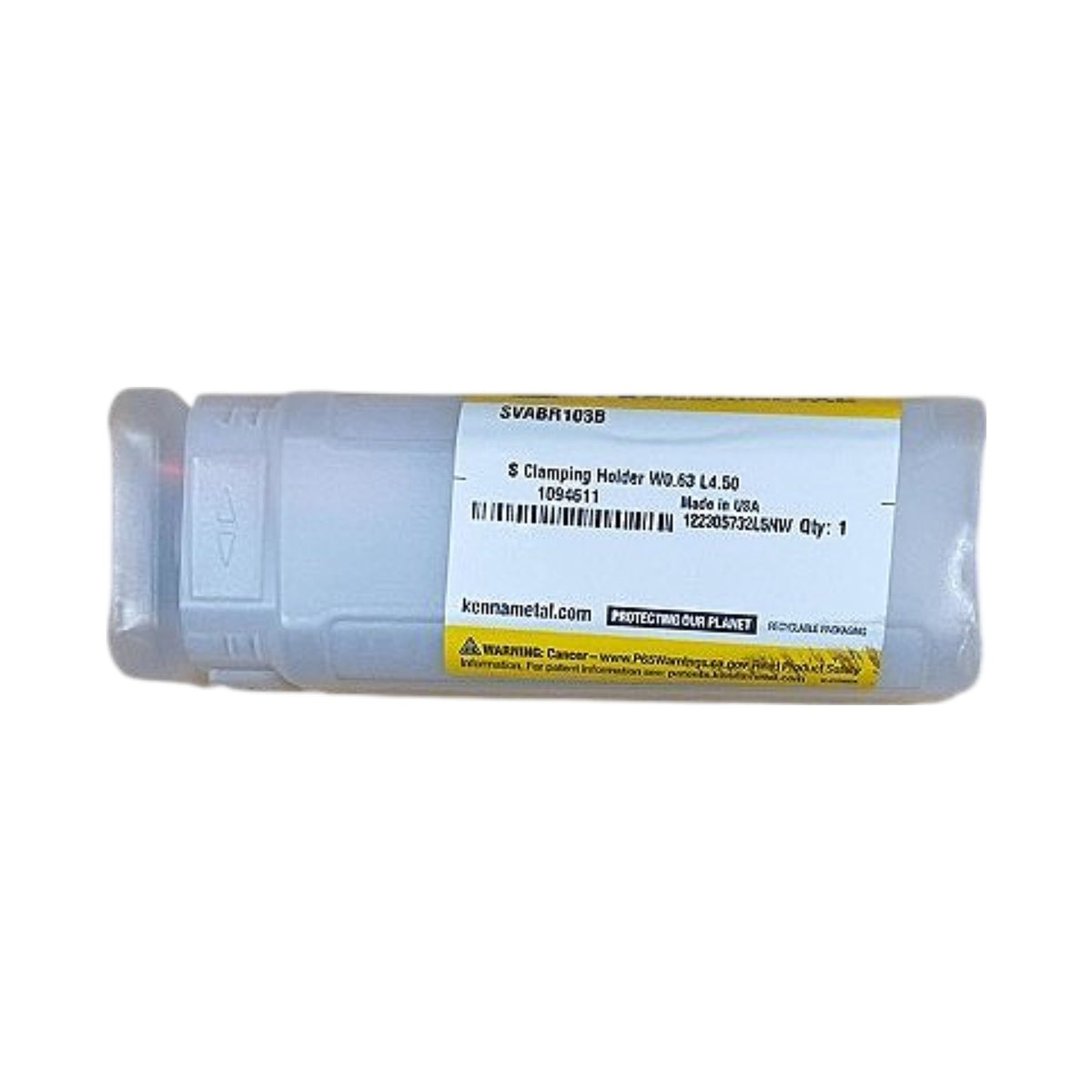 Kennametal SVABR103B S-Clamp 5/8in x indexable turning toolholder