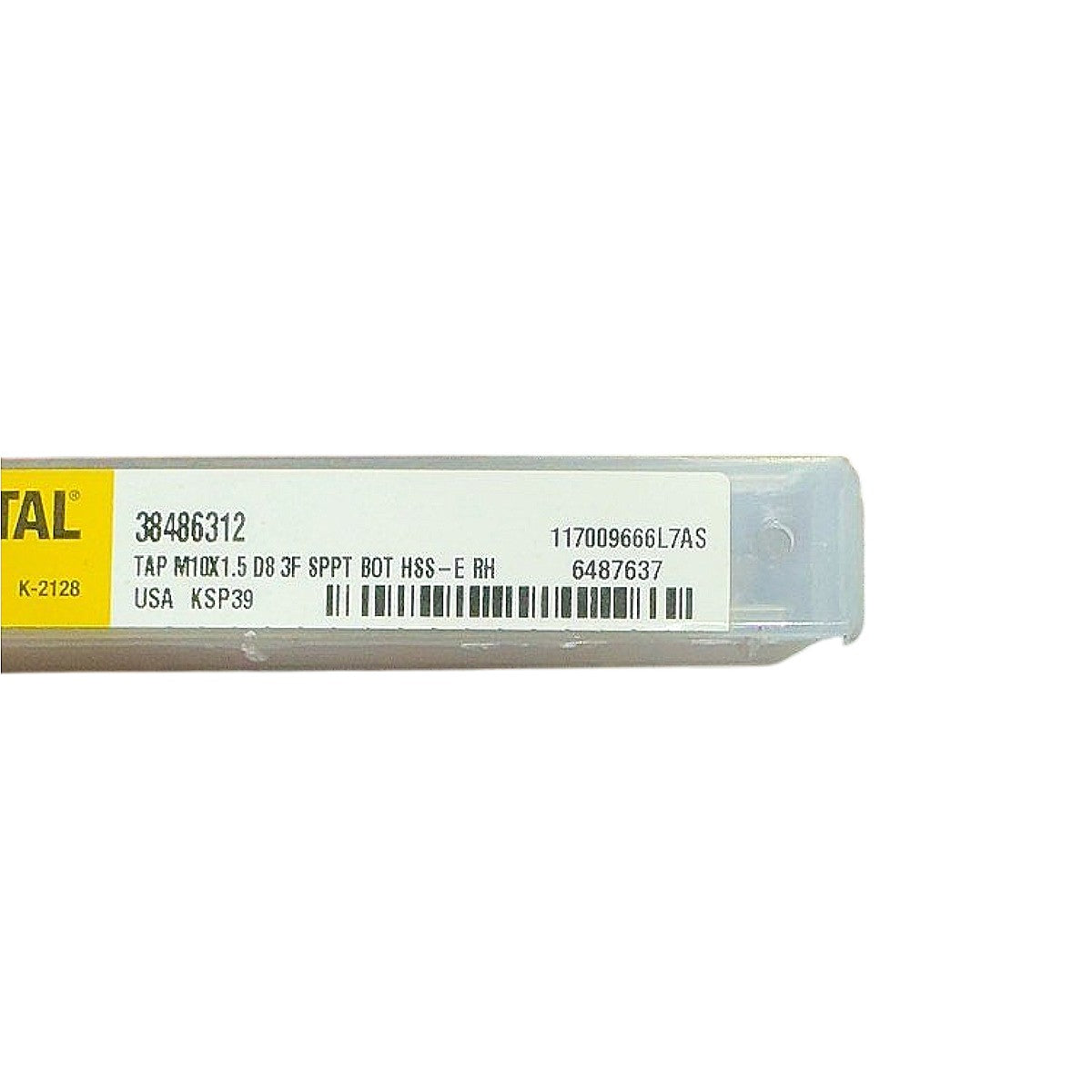Kennmetal 38486312 Hand Threading Tap