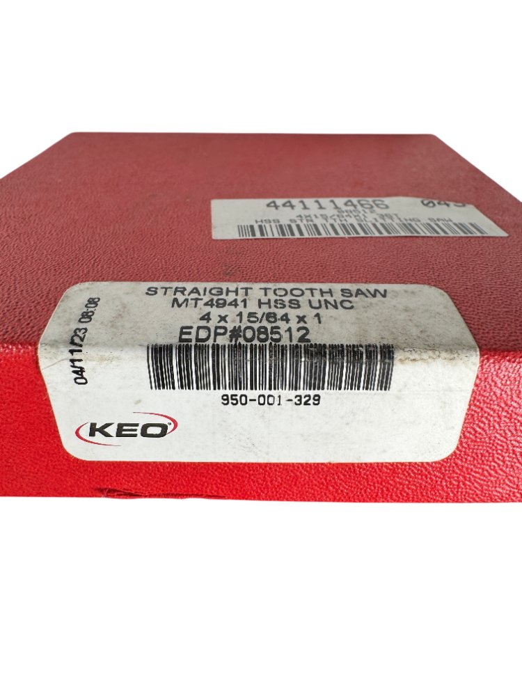 KEO 08512 4x15/64x1 36T HSS HSS slitting saw