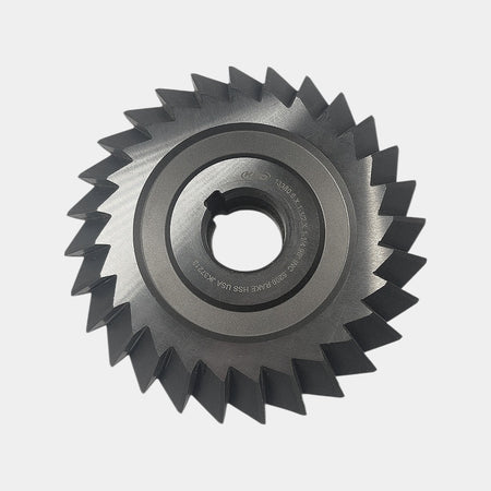 KEO 13380 6x1-1/2x1-1/4 90° HSS double angle milling cutter
