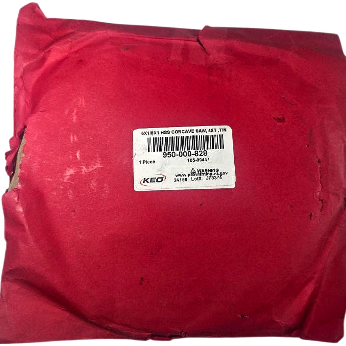 Keo 950-000-828 HSS slitting saw