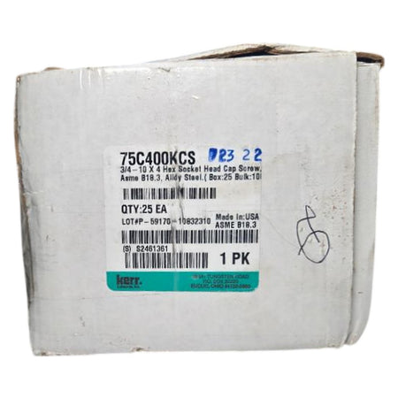 Kerr 75C400KCS Socket Head Cap Screw