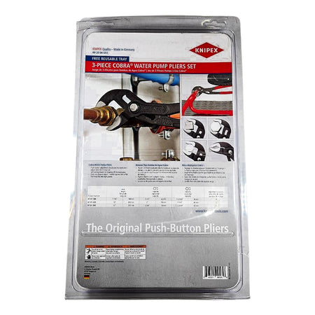 Knipex 00 20 06 US1 water pump pliers set