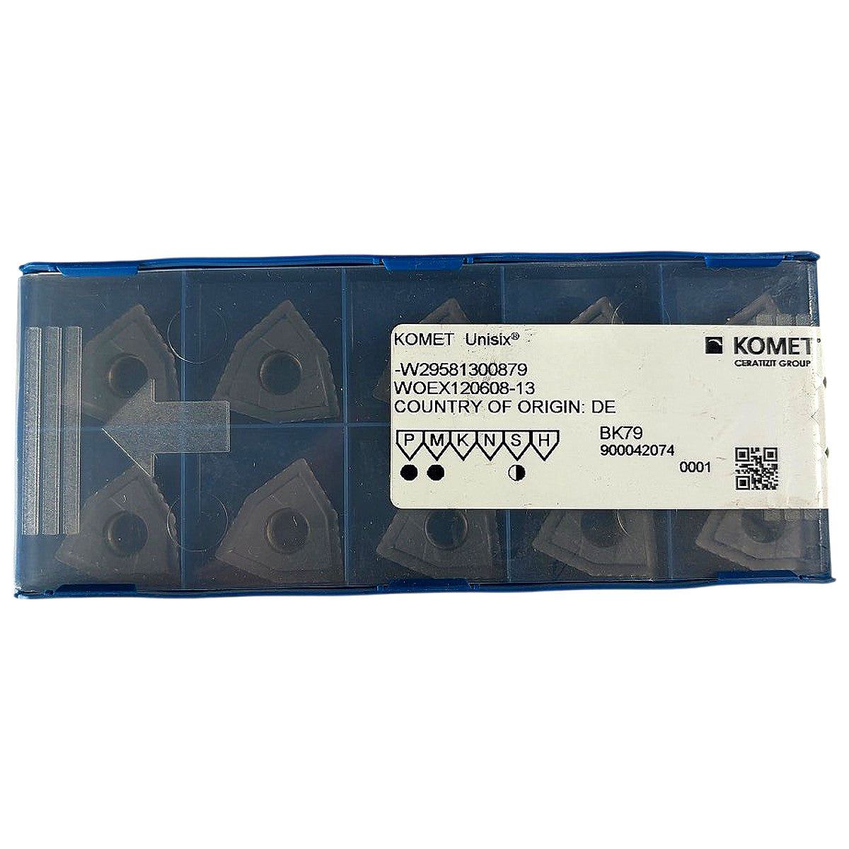 Komet WOEX120608-13 carbide milling insert