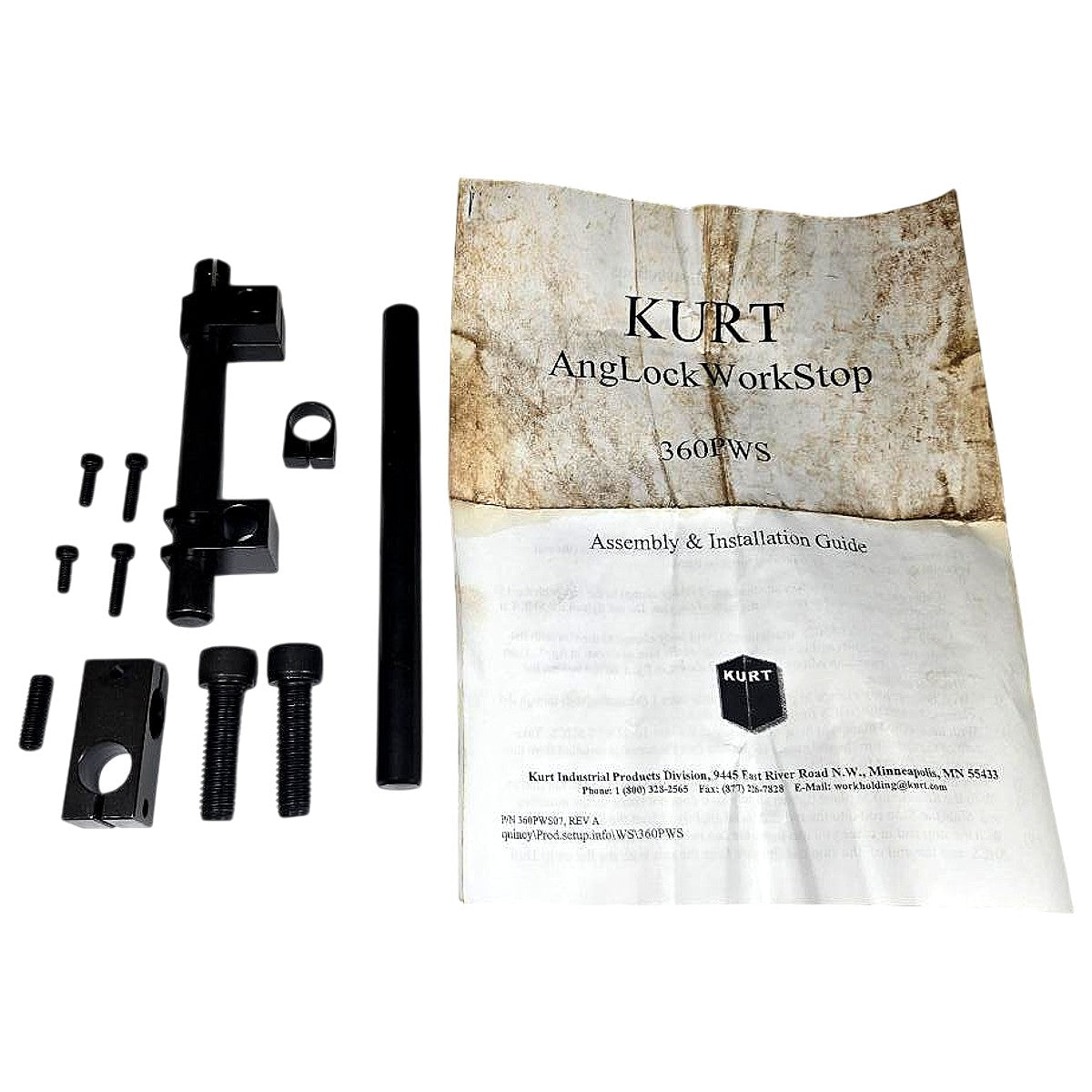 Kurt 360PWS Vise Work Stop Kit