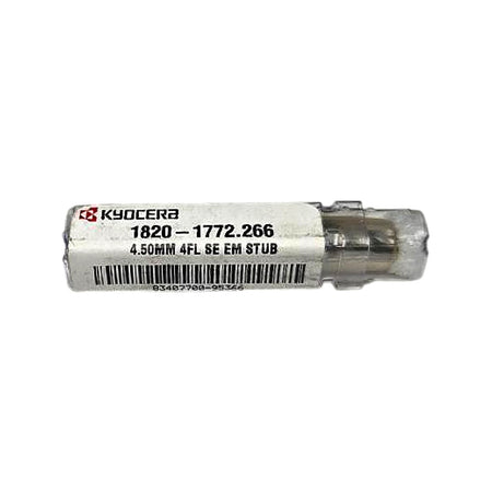 Kyocera 1820-1772.266 carbide stub end mill