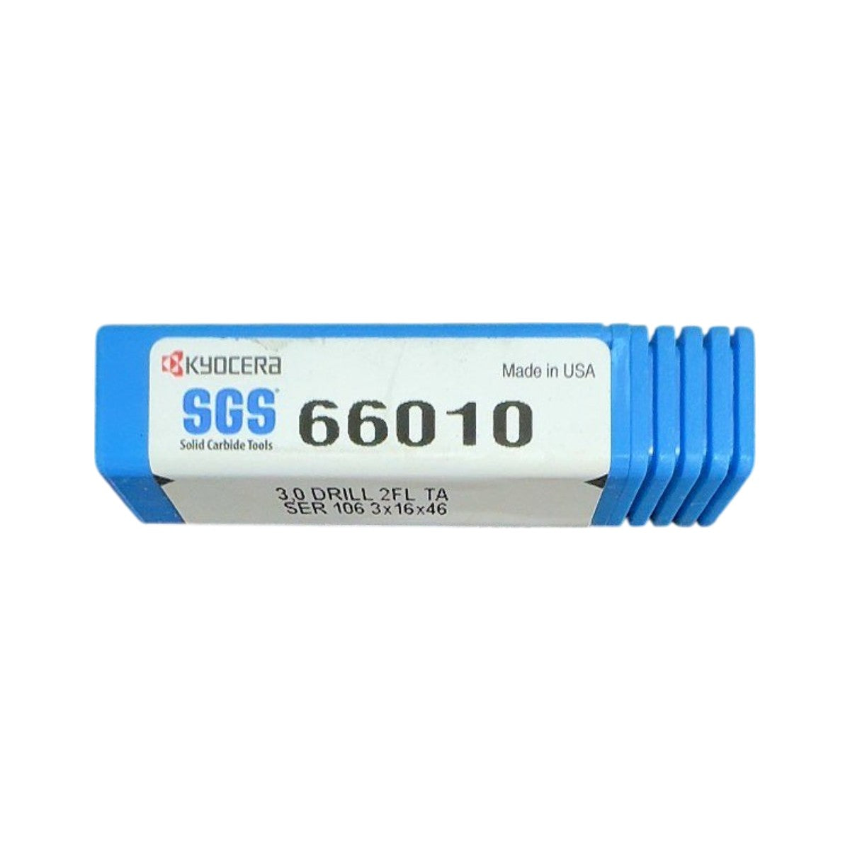 Kyocera 66010 solid carbide drill