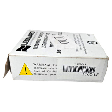 Leonard 170D-LF thermostatic mixing valve