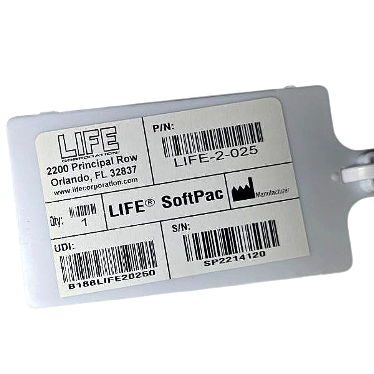 Life Corp LIFE-2-025 Emergency Oxygen Unit