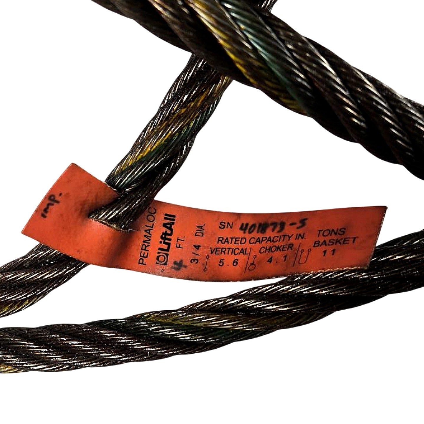 Lift All Permaloc 697886-19433 wire rope sling