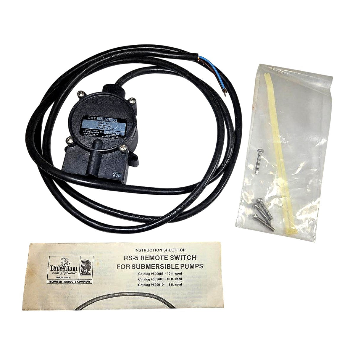 Little Giant 599010 Remote Pump Switch