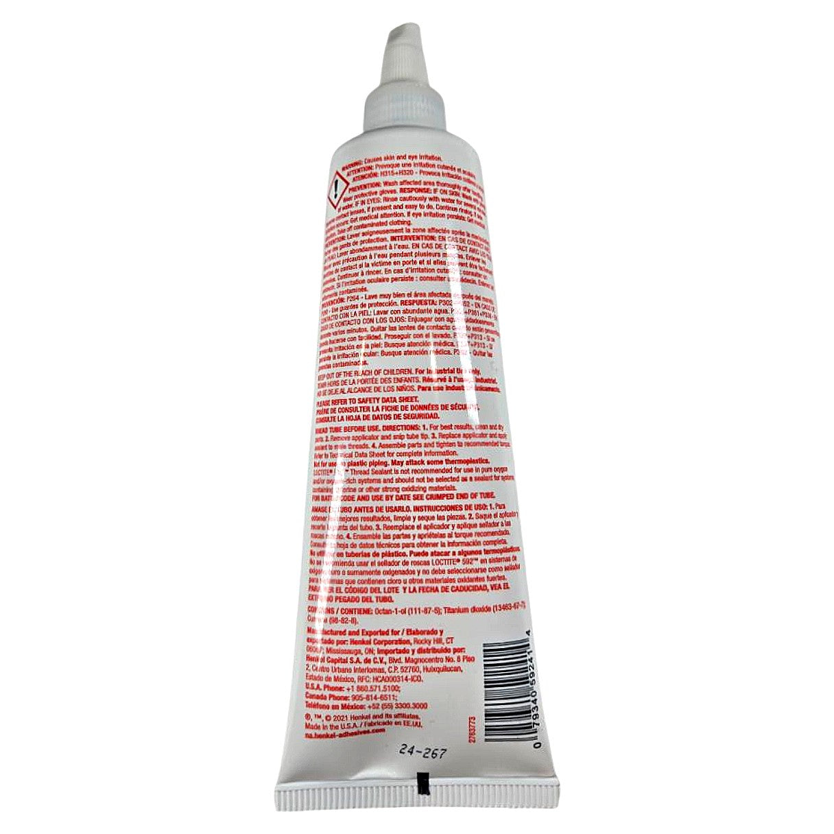 Loctite 592 thread sealant paste