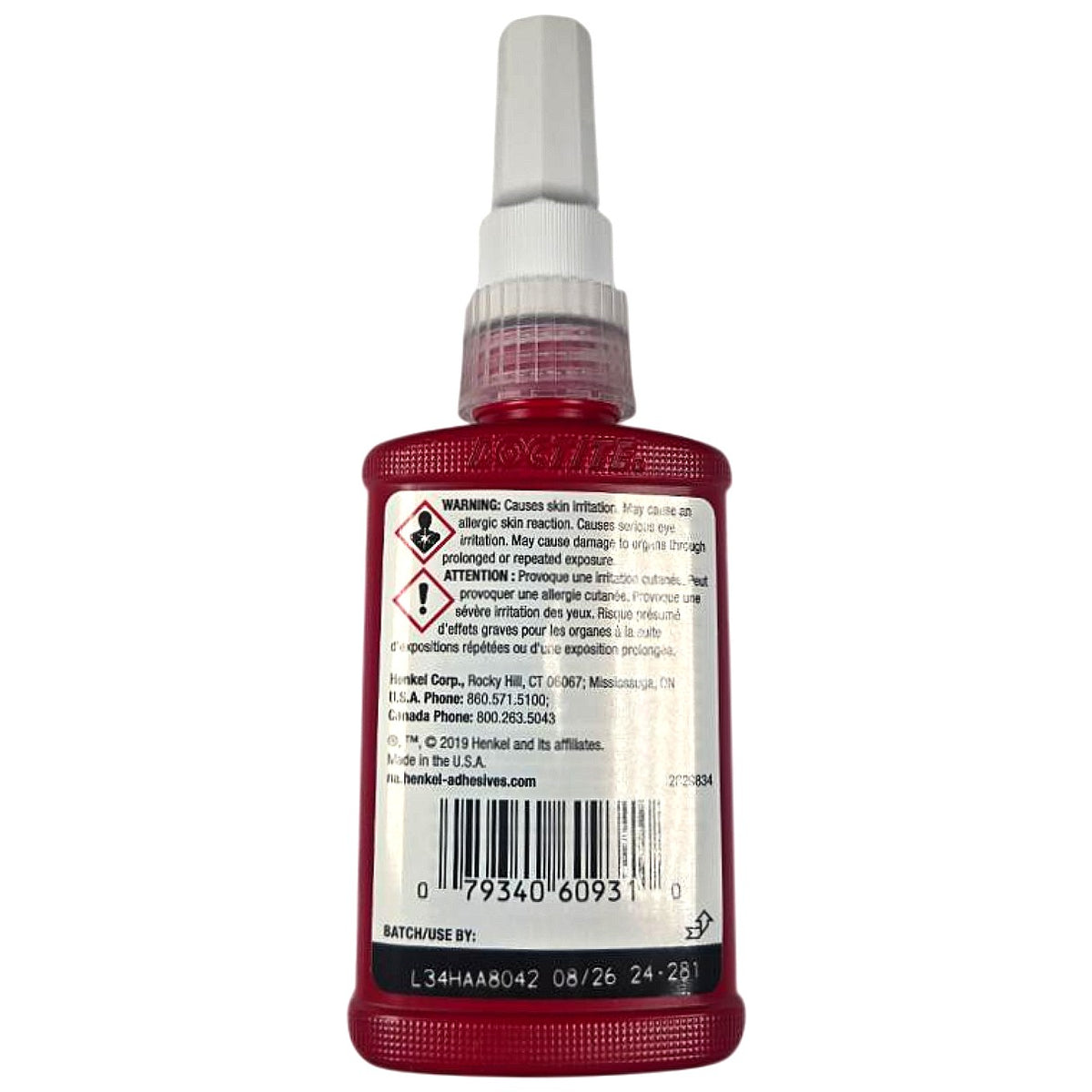 Loctite 609 retaining compound