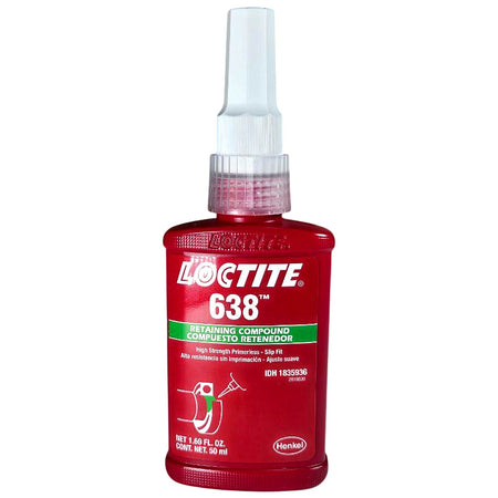 Loctite 638 retaining compound adhesive