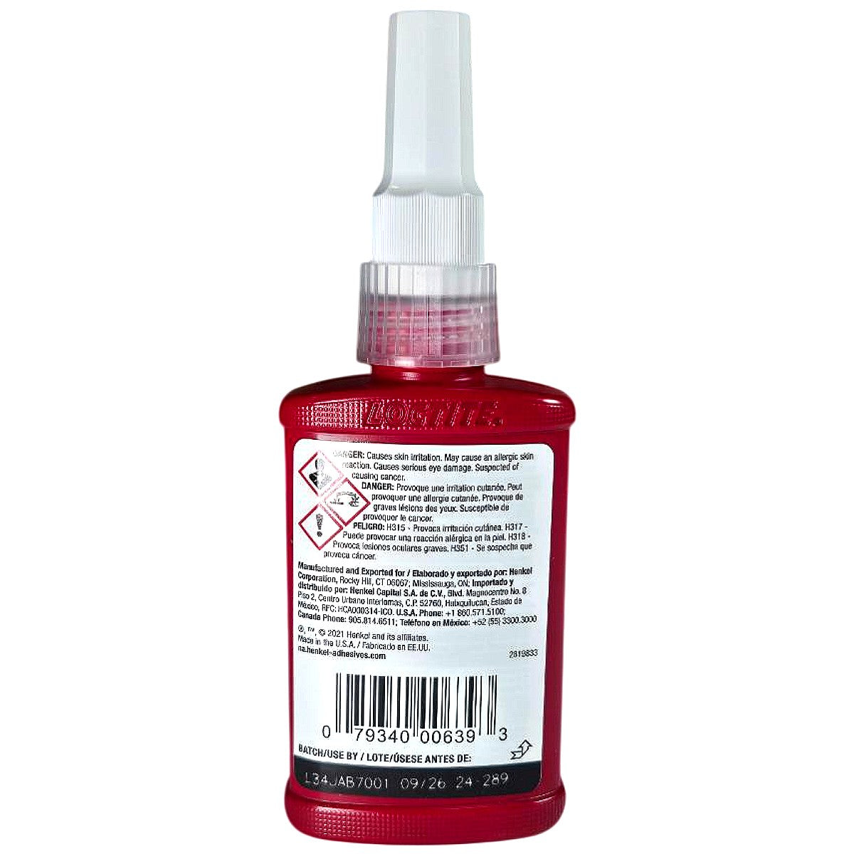 Loctite 638 retaining compound adhesive
