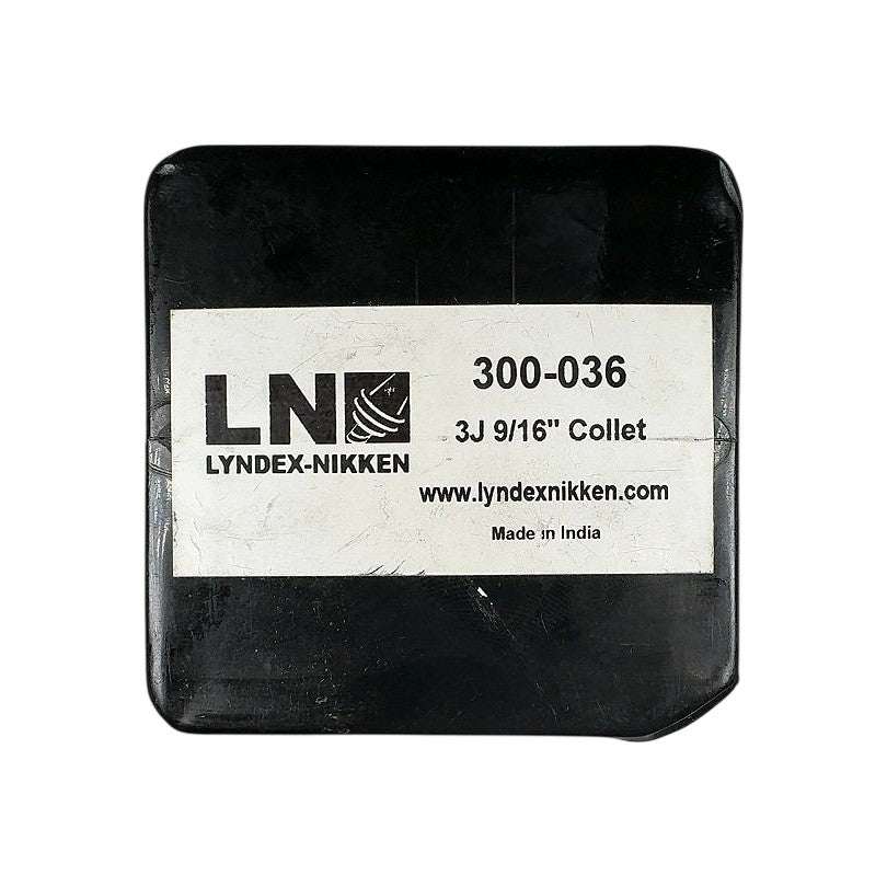 Lyndex-Nikken 300-036 3J 9/16 in 3J lathe collet