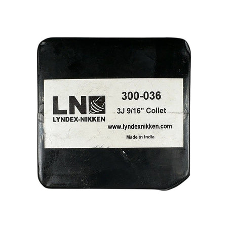 Lyndex-Nikken 300-036 3J 9/16 in 3J lathe collet