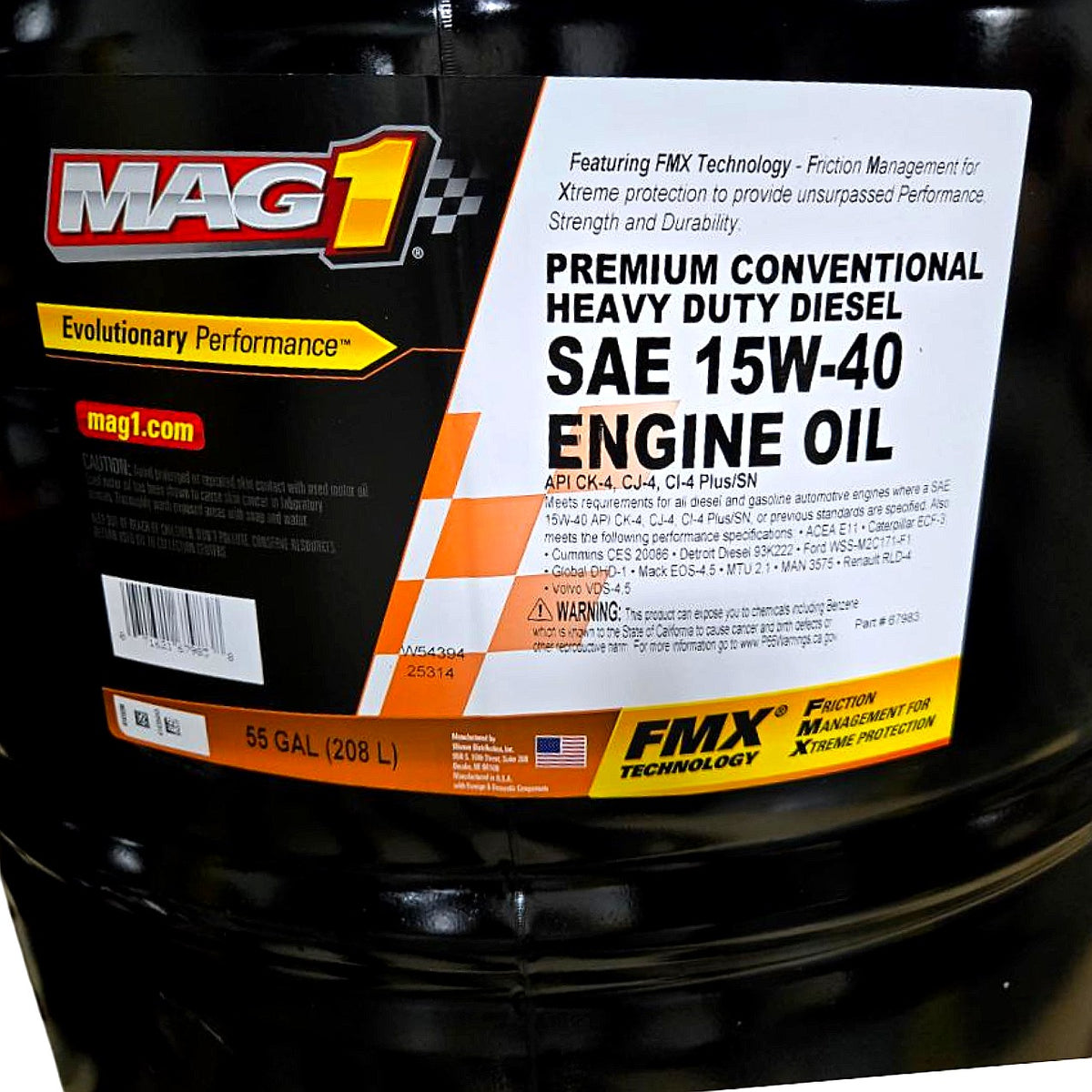 Mag1 MAG67983 Diesel Engine Oil Drum