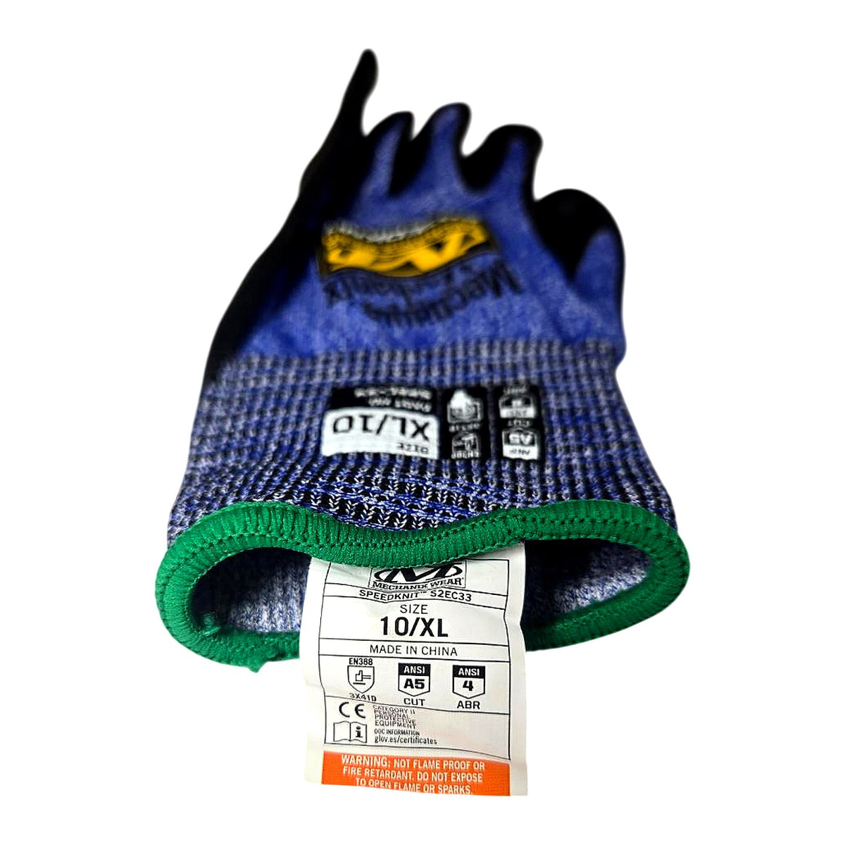 MECHANIX WEAR S2EC-33-010 cut-resistant knit gloves