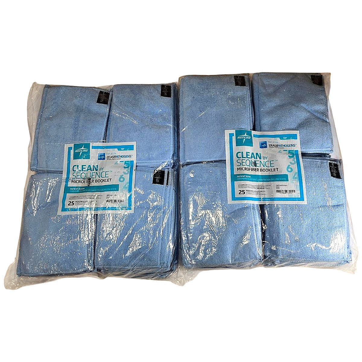 Medline MDT217690 microfiber cleaning cloths