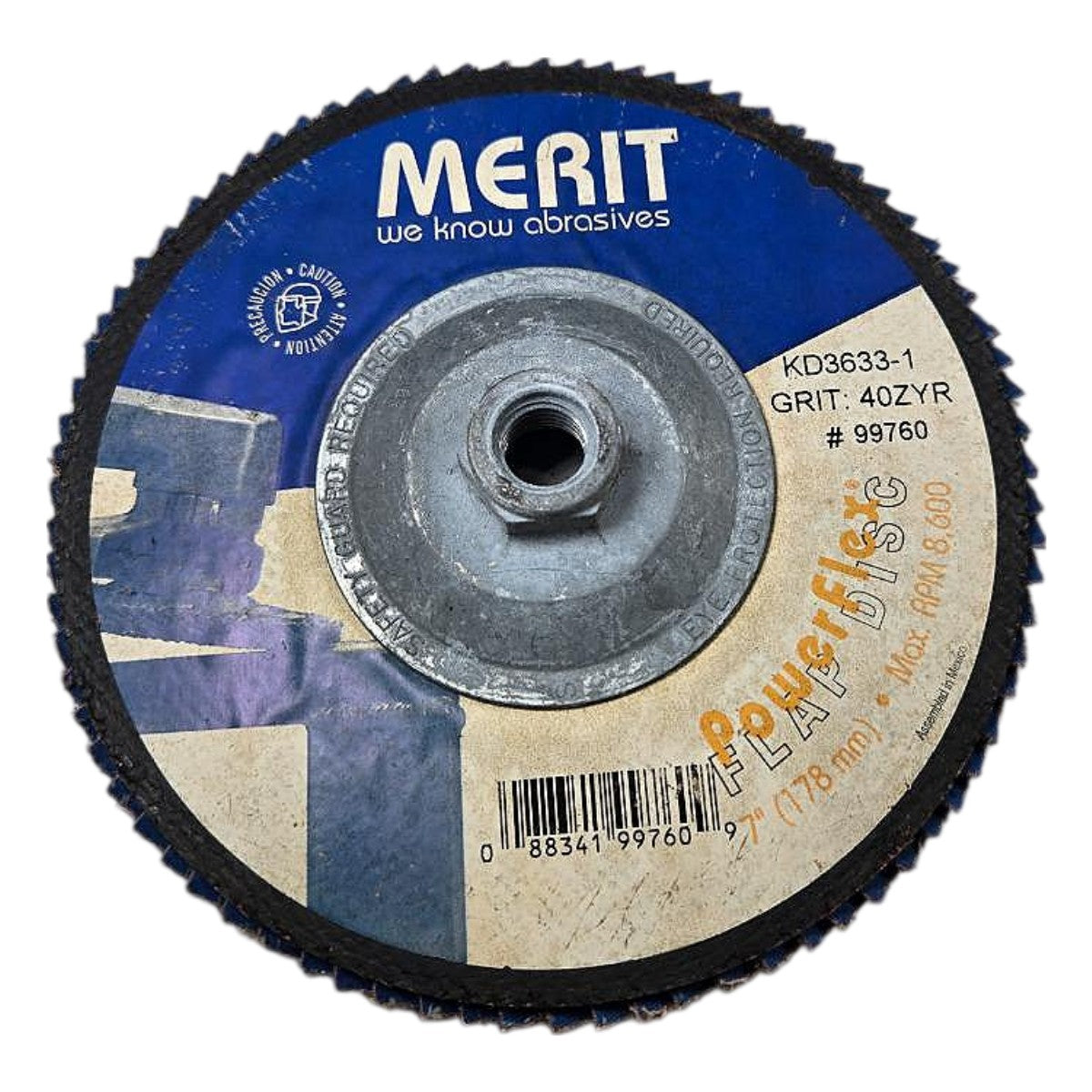 Merit 99760 flap disc