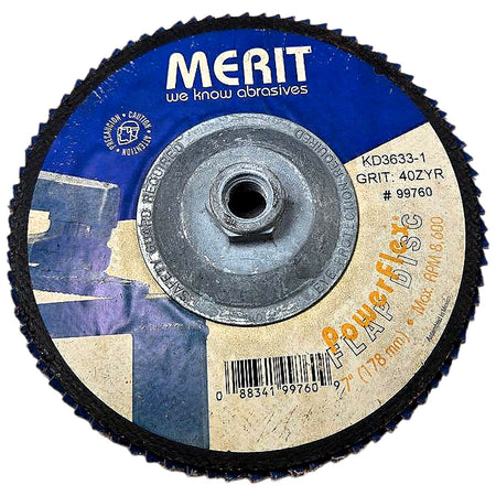 Merit 99760 zirconia flap disc