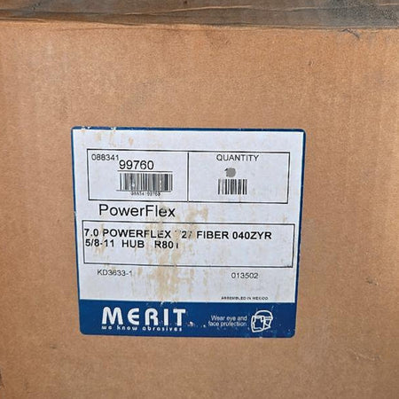 Merit 99760 zirconia flap disc