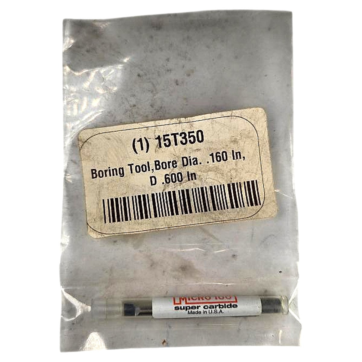 Micro 100 BBL-160600 solid carbide boring bar