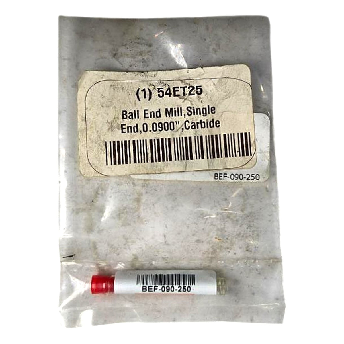 Micro 100 BEF-090-250 carbide ball end mill