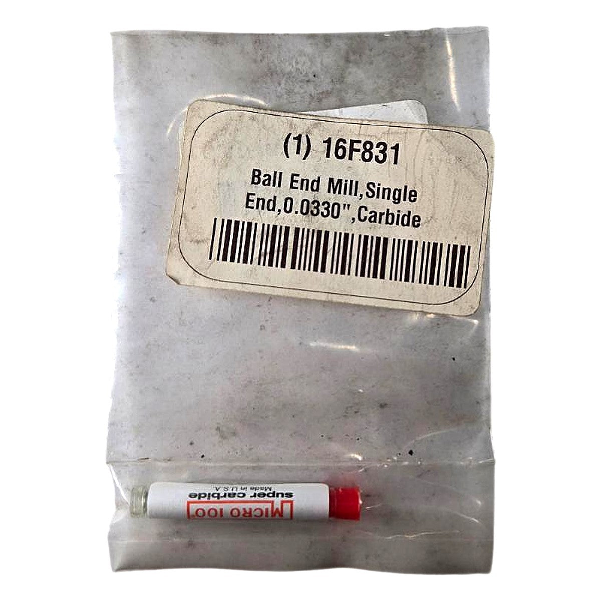 Micro 100 BMR-033-2X carbide ball end mill