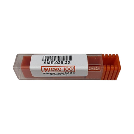 Micro 100 SME-029-2X carbide end mill