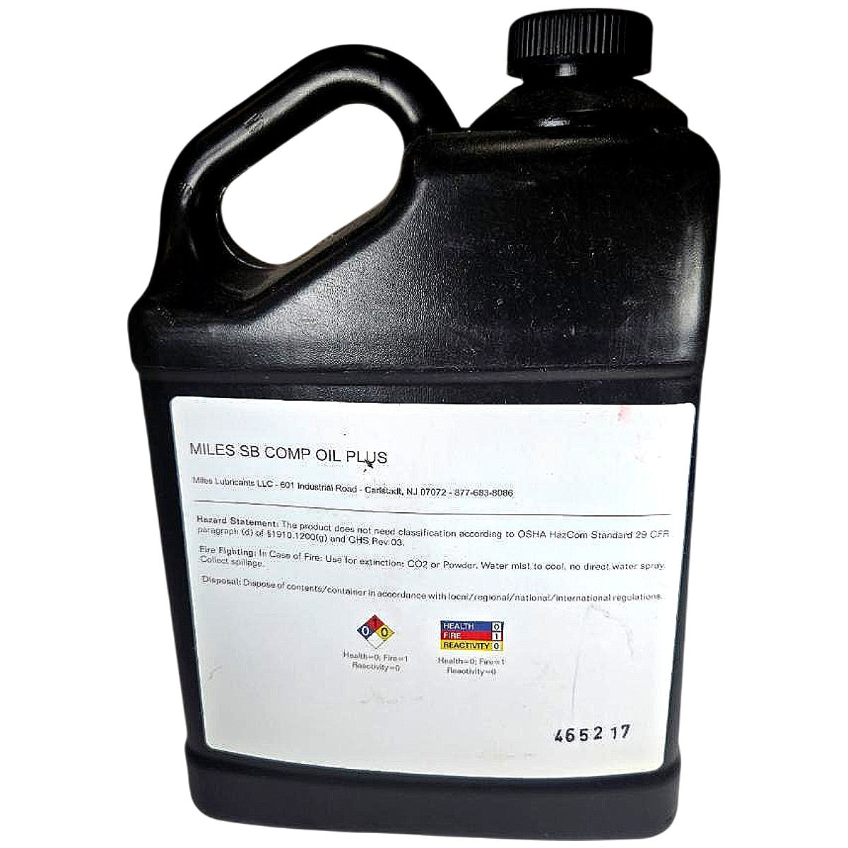 Miles Lubricants MSF1564007 synthetic blend compressor oil
